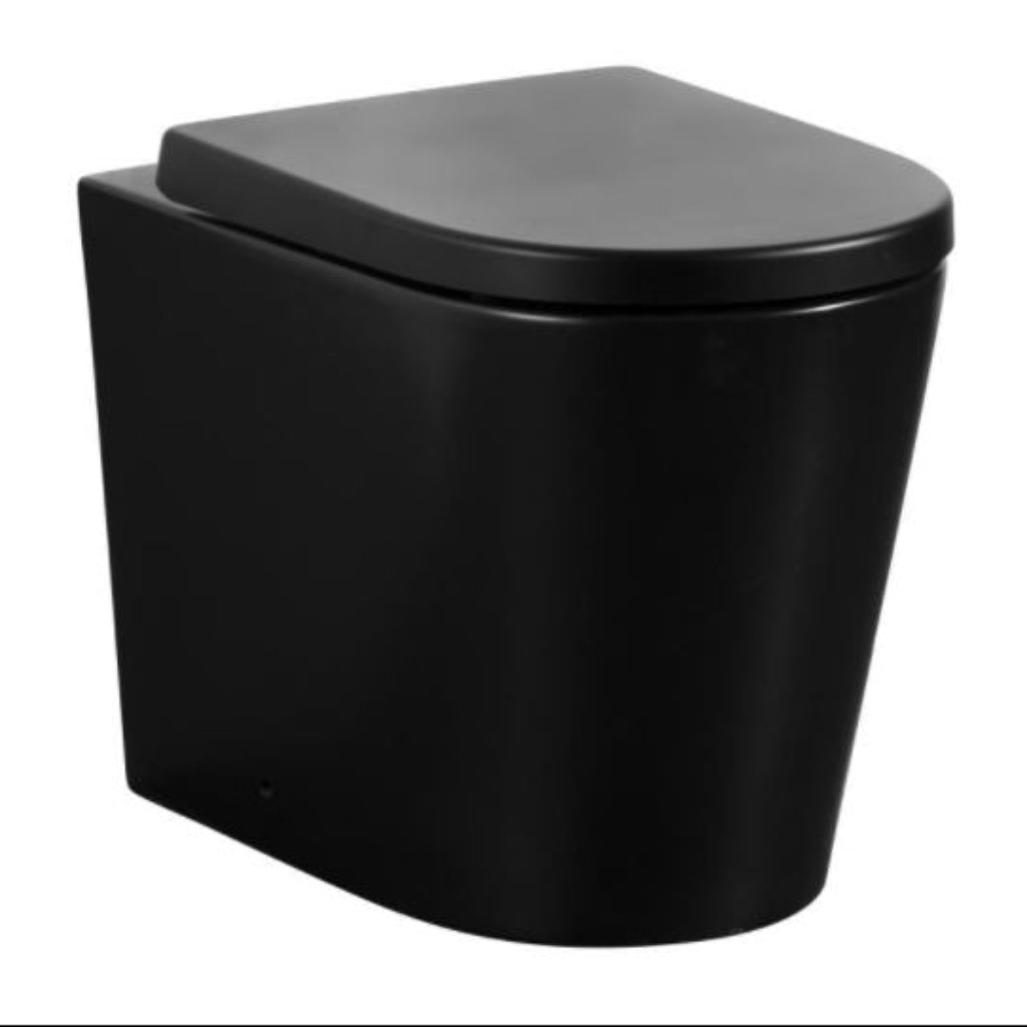 POSEIDON AVIS RIMLESS WALL FACED FLOOR PAN GLOSS WHITE
