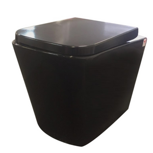 POSEIDON QUBIST WALL FACED PAN GLOSS BLACK