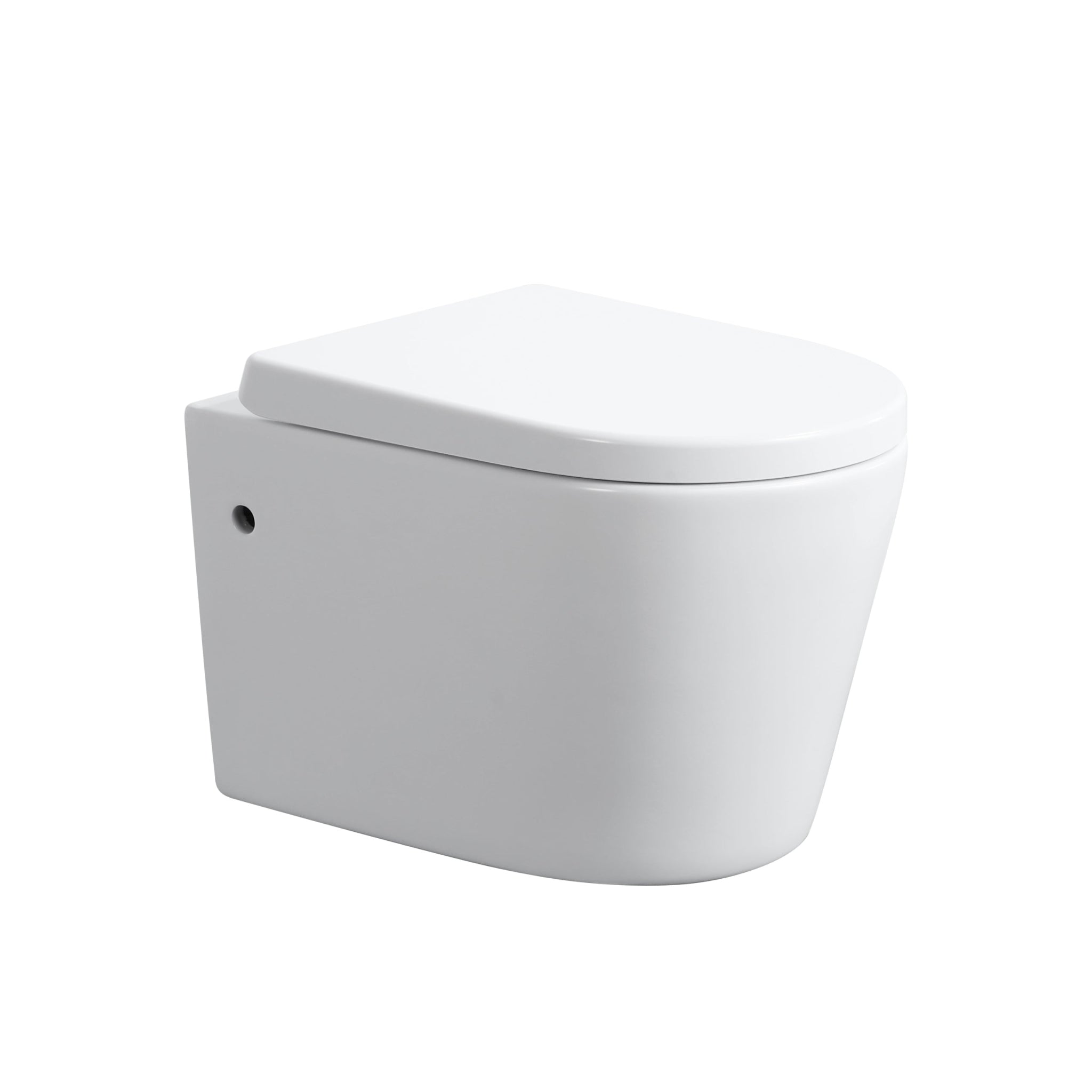 POSEIDON AVIS RIMLESS WALL HUNG PAN GLOSS WHITE