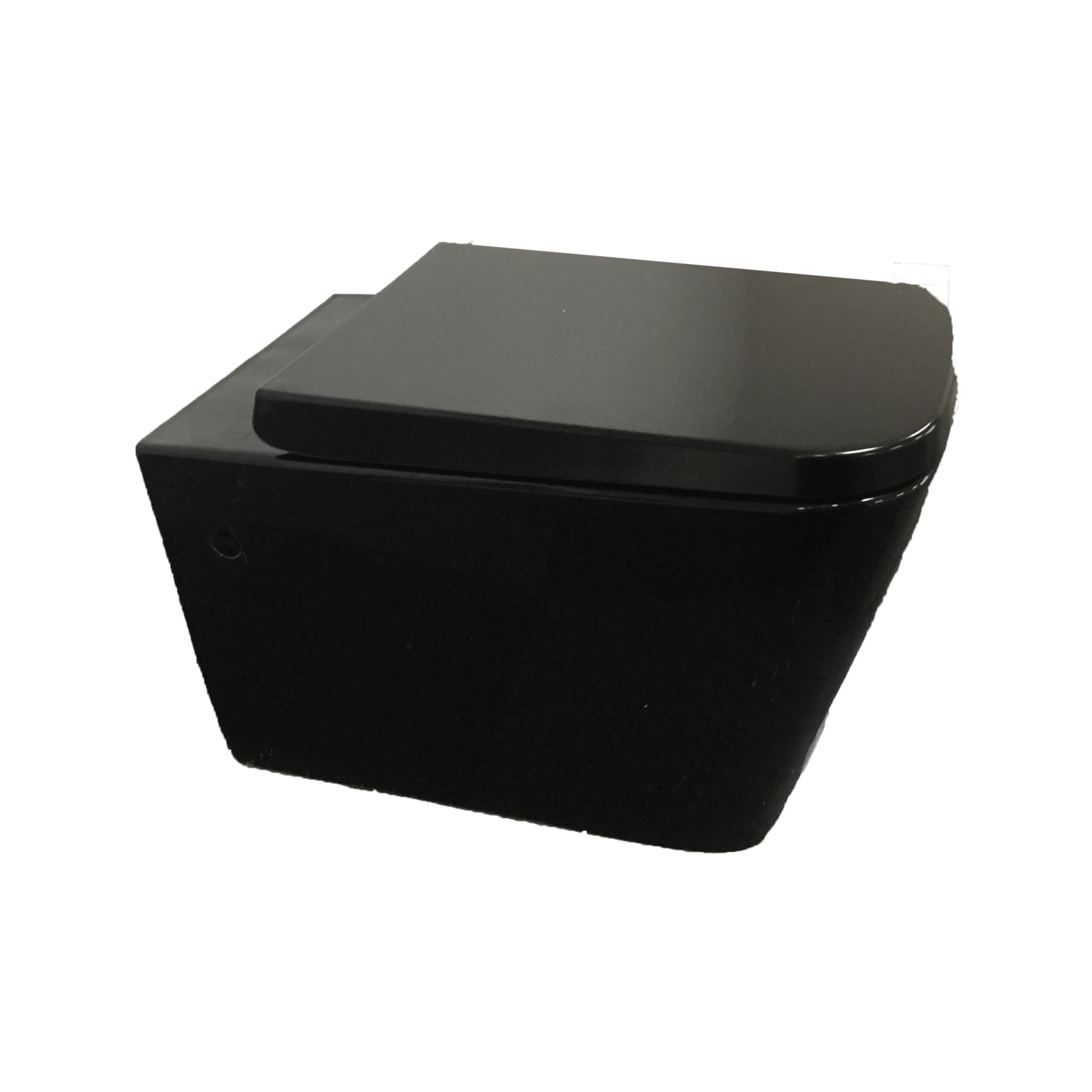 POSEIDON AVIS RIMLESS WALL HUNG PAN MATTE BLACK