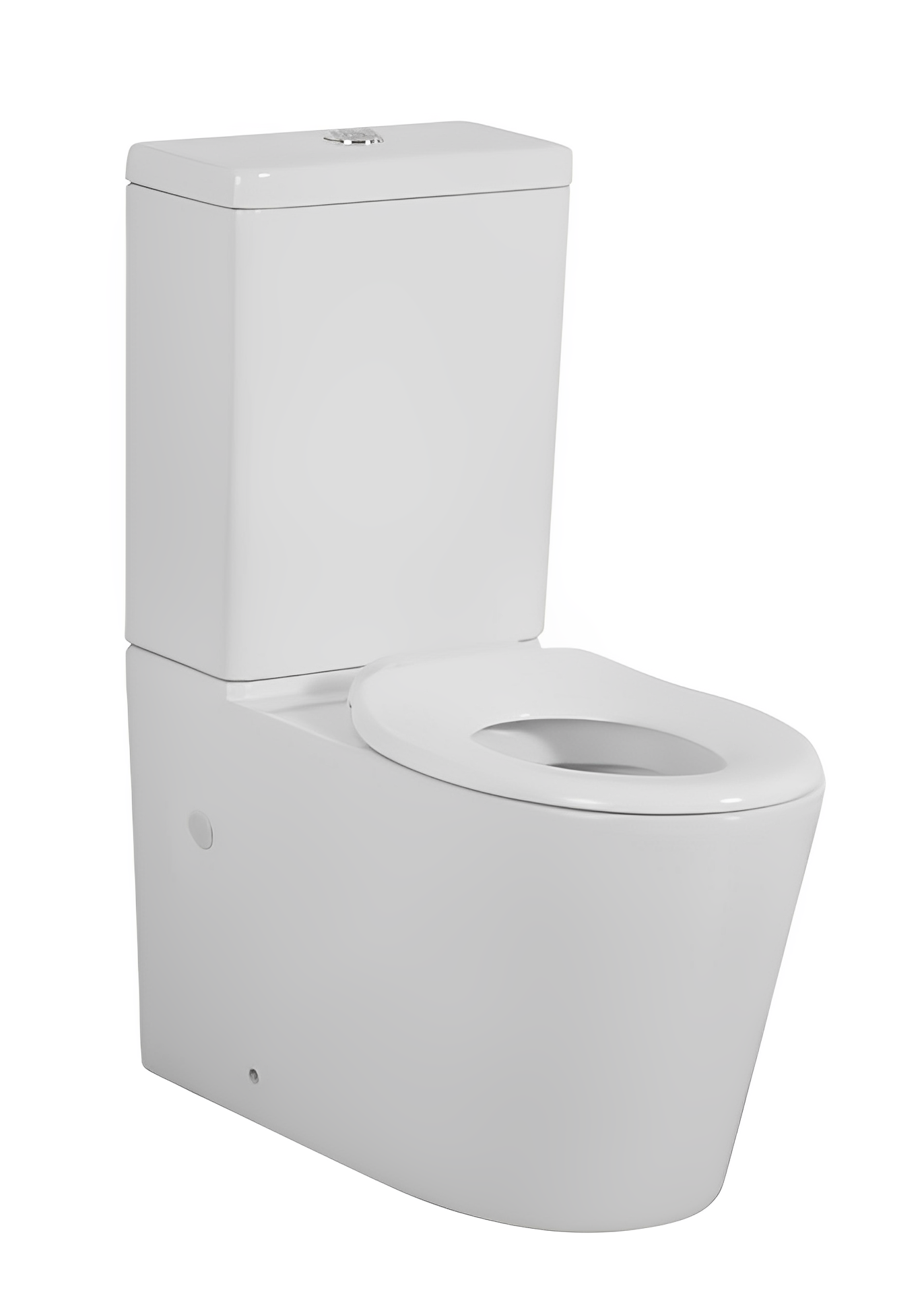 POSEIDON AVIS RIMLESS JUNIOR WALL FACED TOILET SUITE GLOSS WHITE