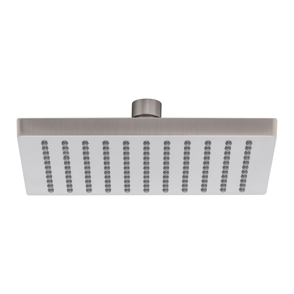 PHOENIX LEXI SHOWER ROSE SQUARE 200MM BRUSHED NICKEL