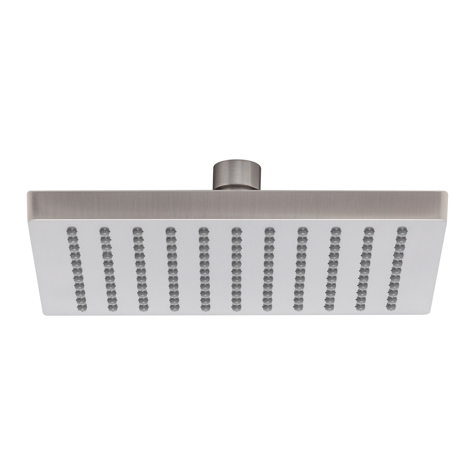 PHOENIX LEXI SHOWER ROSE SQUARE BRUSHED NICKEL 200MM