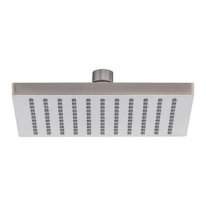 PHOENIX LEXI SHOWER ROSE SQUARE 200MM BRUSHED NICKEL