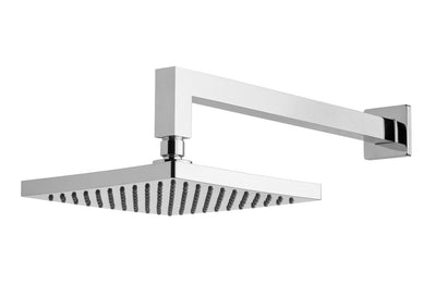 PHOENIX LEXI SHOWER ARM SQUARE ROSE 200MM CHROME