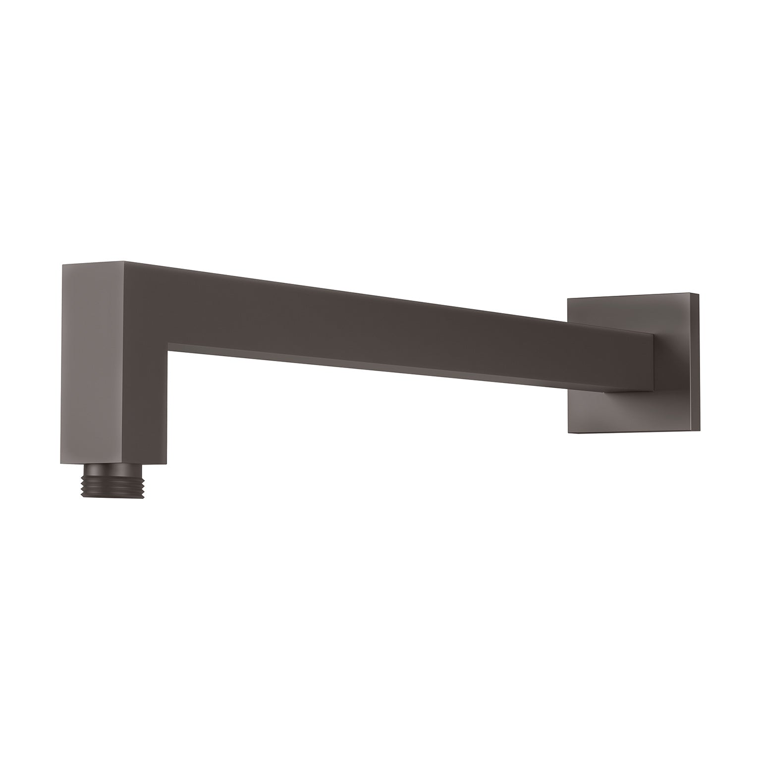 PHOENIX LEXI SHOWER ARM SQUARE 400MM GUN METAL