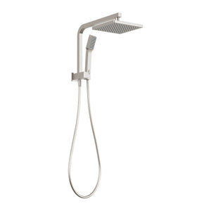 PHOENIX LEXI COMPACT TWIN SHOWER BRUSHED NICKEL