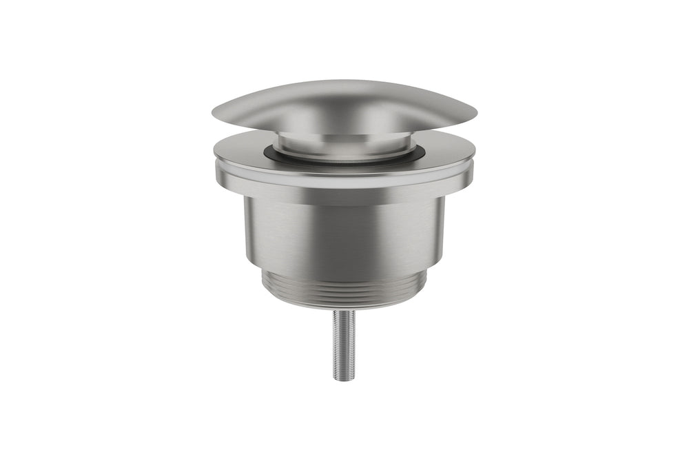 LINSOL EZYFLOW UNIVERSAL POP-UP PLUG & WASTE BRUSHED NICKEL 32/40MM