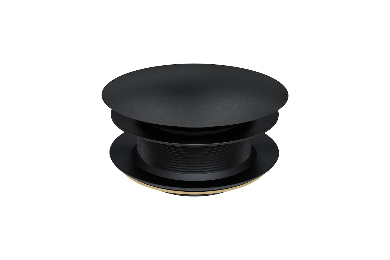 LINSOL EZYFLOW POP-UP PLUG & WASTE MATTE BLACK 40MM
