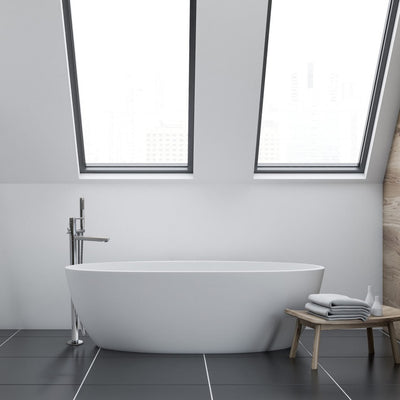 LINSOL JUDE FREESTANDING BATH FILLER CHROME