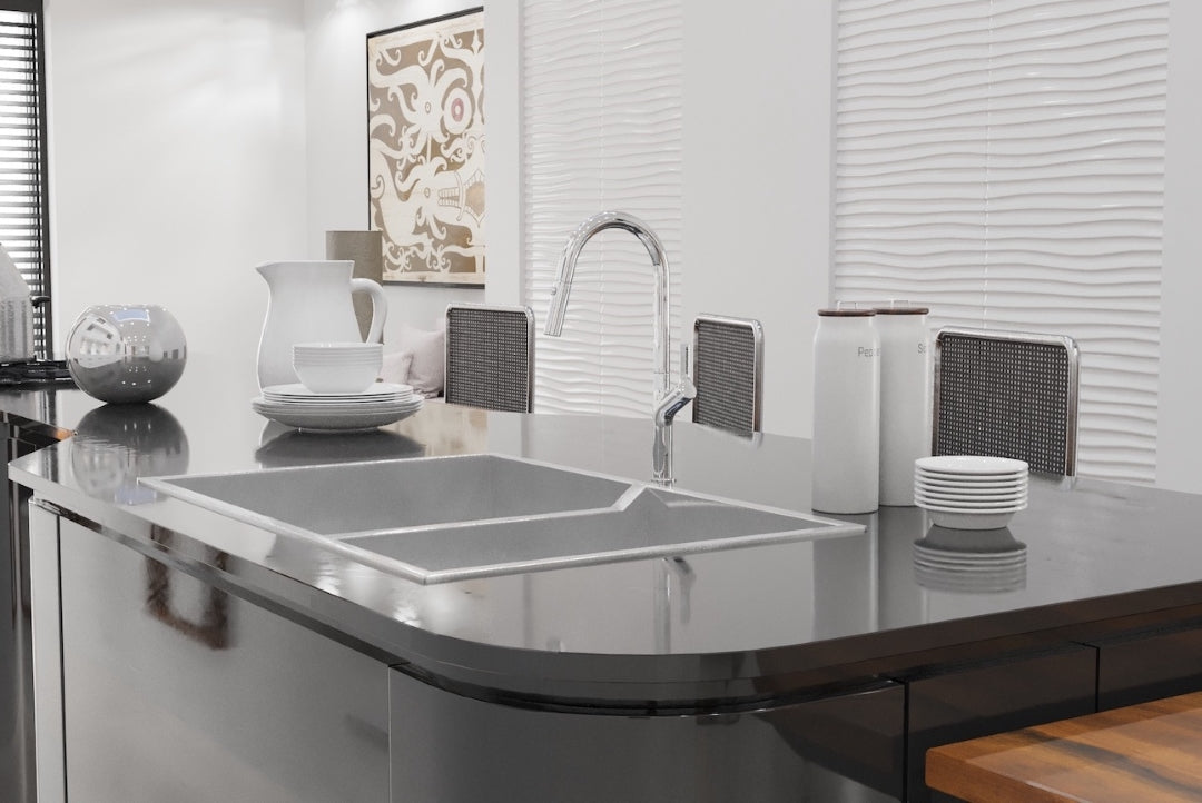 LINSOL TISH PULL-OUT SINK MIXER 463MM CHROME