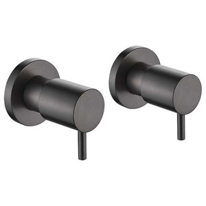 HELLYCAR LUXURY WALL TOP ASSEMBLIES BRUSHED GUN METAL
