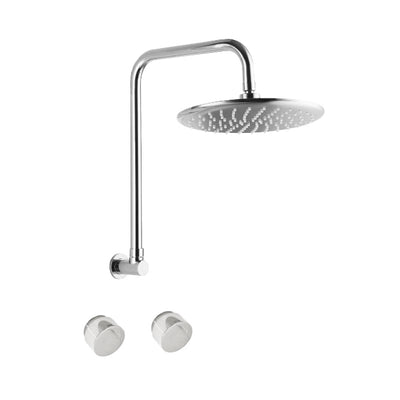 LINKWARE LOUI GOOSENECK SHOWER SET 260MM CHROME