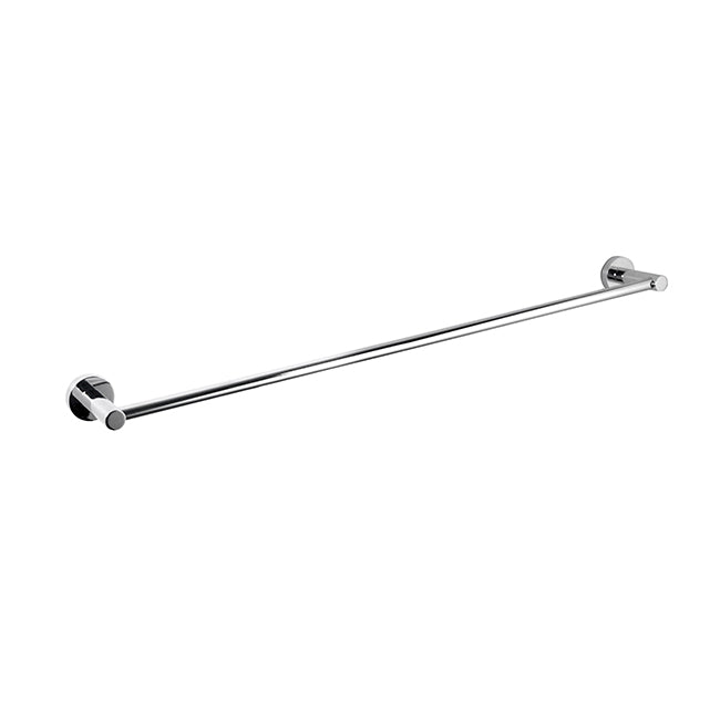 LINKWARE LOUI SINGLE NON-HEATED TOWEL RAIL 790MM CHROME