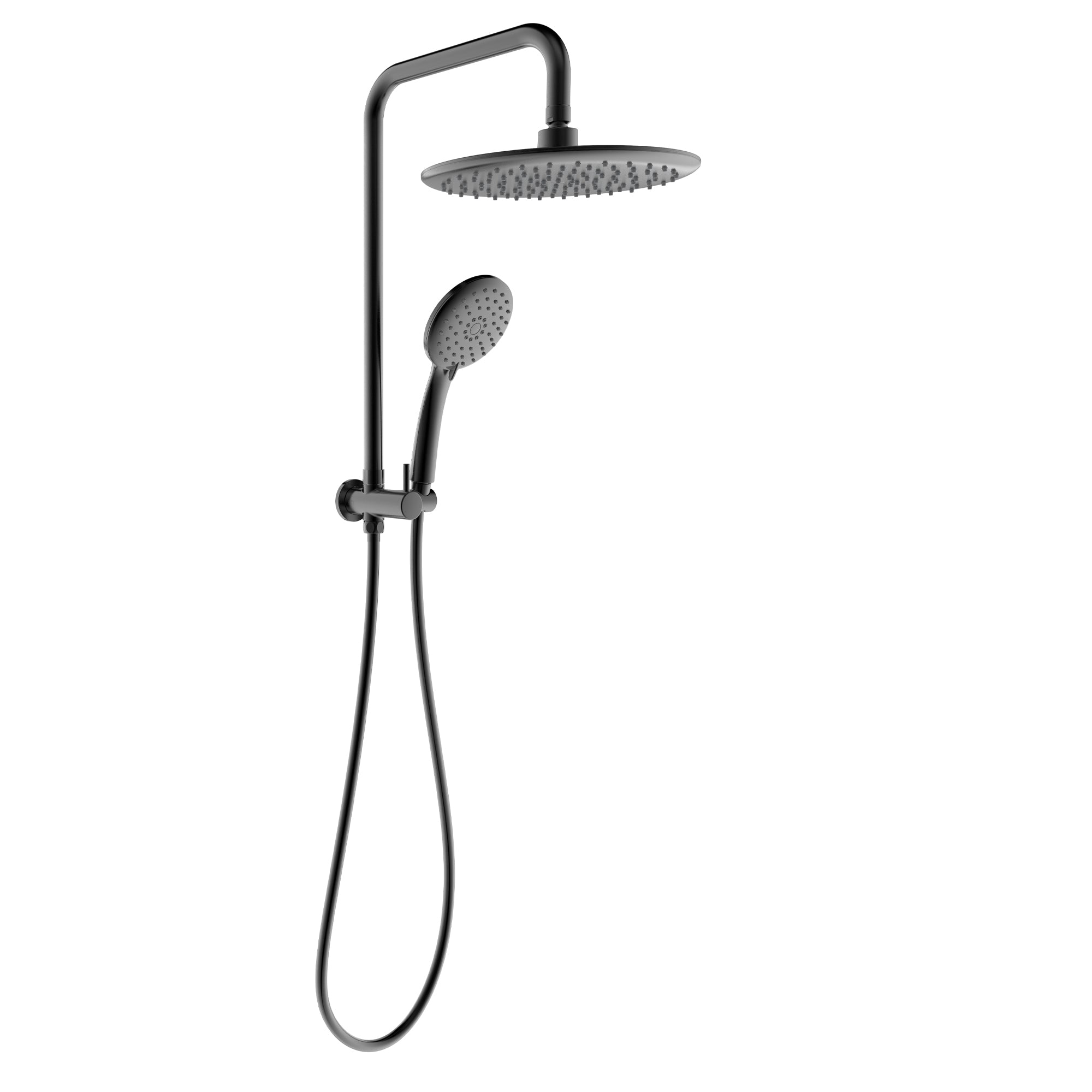 LINKWARE LOUI TWIN SHOWER GUN METAL