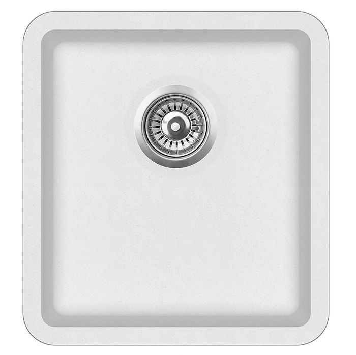 INSPIRE GRANITE KITCHEN SINK WHITE 420MM