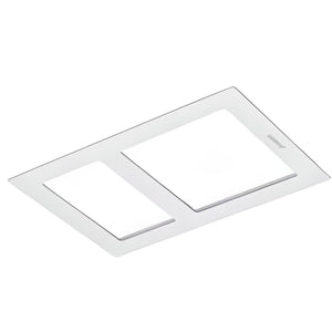 MARTEC ASPIRE BATHROOM HEATER AND EXHAUST FAN WITH TRICOLOUR LED LIGHT WHITE