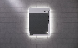 RIVA S3 FRAMELESS BACKLIT RECTANGLE LED MIRROR 3 COLOUR LIGHTS 1200X800MM