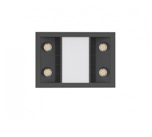 MANROSE CAPRI BATHROOM HEATERS BLACK