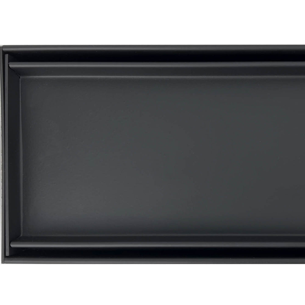 GRATES2GO TILE INSERT DRAIN MATTE BLACK 1000MM (CUSTOM AVAILABLE)