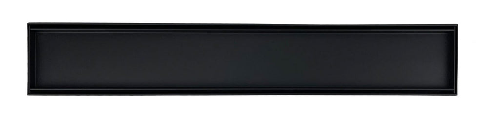 GRATES2GO TILE INSERT DRAIN MATTE BLACK 1000MM (CUSTOM AVAILABLE)