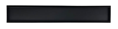 GRATES2GO TILE INSERT DRAIN MATTE BLACK 1000MM (CUSTOM AVAILABLE)