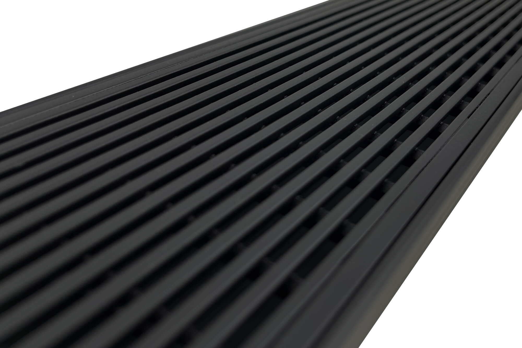 GRATES2GO MATTE BLACK WEDGE WIRE DRAIN 1000MM LENGTH (CUSTOM AVAILABLE)