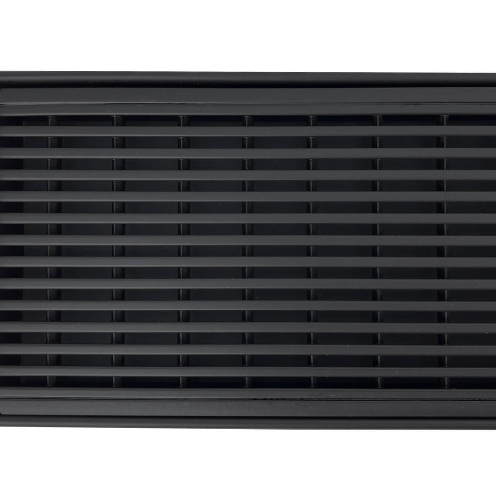 GRATES2GO MATTE BLACK WEDGE WIRE DRAIN 1000MM LENGTH (CUSTOM AVAILABLE)