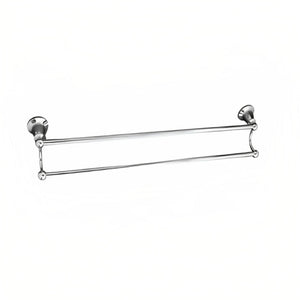 LINKWARE NOOSA DOUBLE NON-HEATED TOWEL RAIL 786MM CHROME