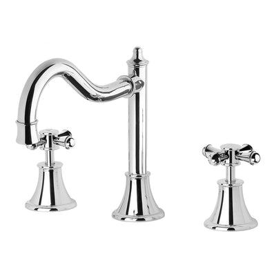 PHOENIX NOSTALGIA LEAD FREE BASIN SET SHEPHERDS CROOK CHROME