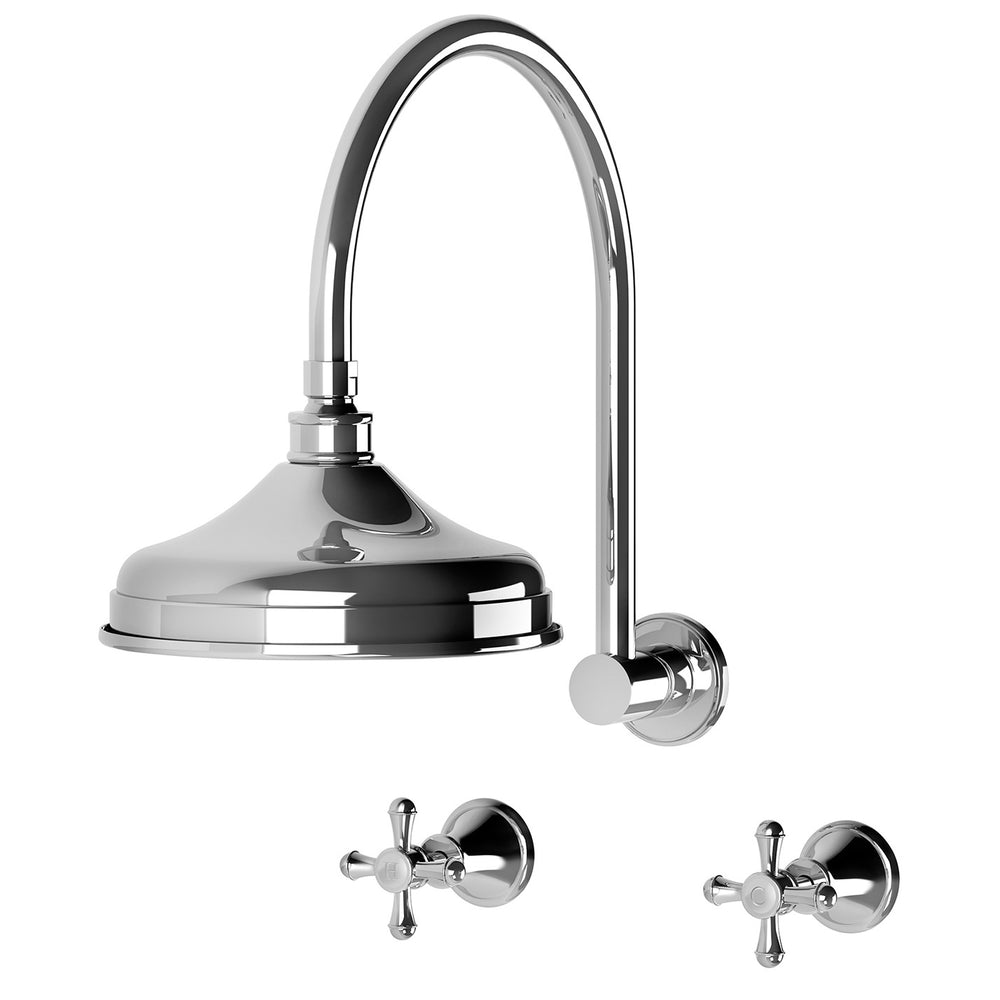 PHOENIX NOSTALGIA SHOWER SET CHROME