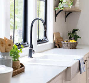 PHOENIX NOSTALGIA PULL OUT SINK MIXER ANTIQUE BLACK