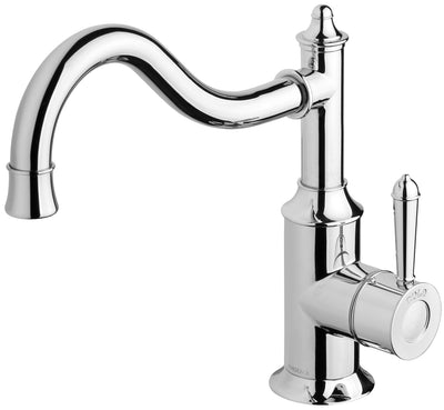 PHOENIX NOSTALGIA SINK MIXER 227MM SHEPHERDS CROOK CHROME