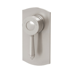 PHOENIX NOSTALGIA SHOWER WALL MIXER BRUSHED NICKEL
