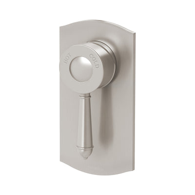 PHOENIX NOSTALGIA SHOWER WALL MIXER BRUSHED NICKEL