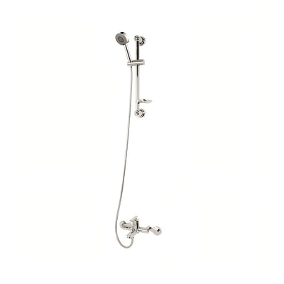 QUOSS DIVERTER BATH / SHOWER FULL SET (CHROME) (WITH MULTIPLE FITTING OPTIONS)