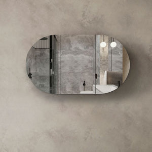 OTTI BONDI SHAVING CABINET BLACK OAK 1500X900MM