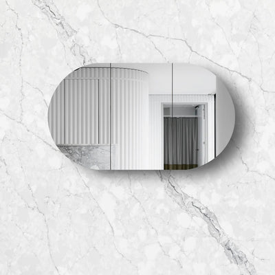OTTI BONDI MATTE WHITE SHAVING CABINET 1500X900MM