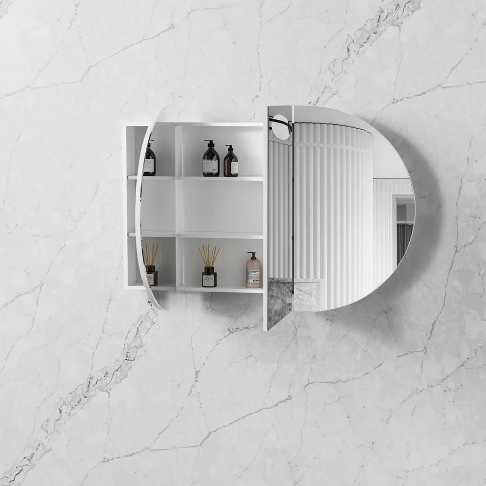 OTTI BONDI MATTE WHITE SHAVING CABINET 1500X900MM