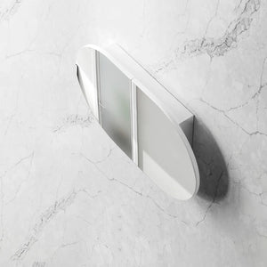 OTTI BONDI MATTE WHITE SHAVING CABINET 900X600MM