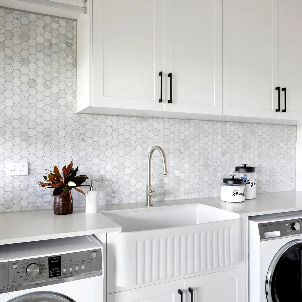 OTTI BOSTON BUTLER SINK WHITE 765MM