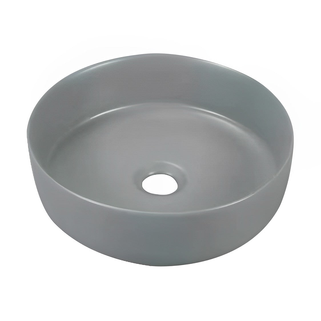 POSEIDON CONCRETE FINE CERAMIC BASIN GREY 355MM