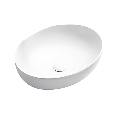 POSEIDON ORIA ABOVE COUNTER BASIN MATTE WHITE 520MM