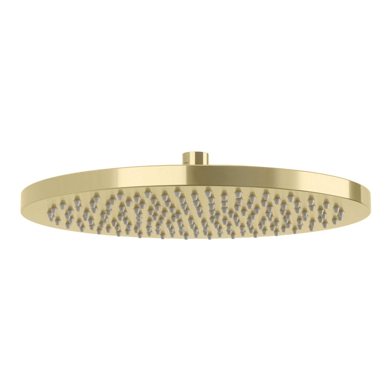 PHOENIX VIVID SHOWER ROSE ROUND BRUSHED GOLD 300MM