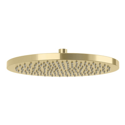 PHOENIX VIVID SHOWER ROSE ROUND 300MM BRUSHED GOLD