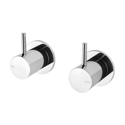 PHOENIX VIVID SLIMLINE LEAD FREE WALL TOP ASSEMBLIES EXTENDED SPINDLES CHROME