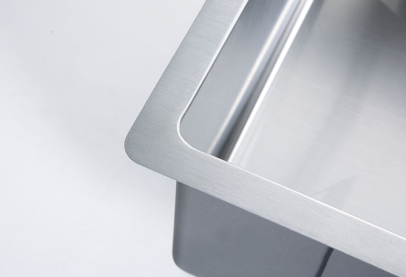 POSEIDON HANDMADE STAINLESS STEEL KITCHEN SINK