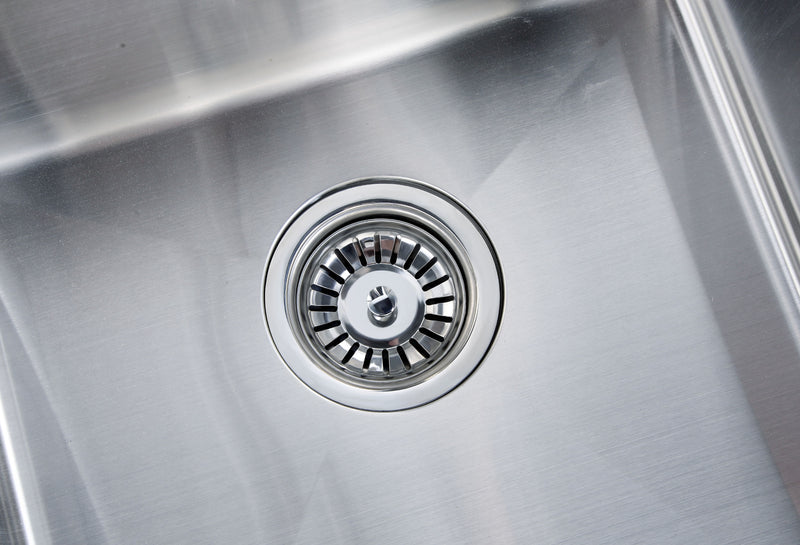 POSEIDON HANDMADE STAINLESS STEEL KITCHEN SINK