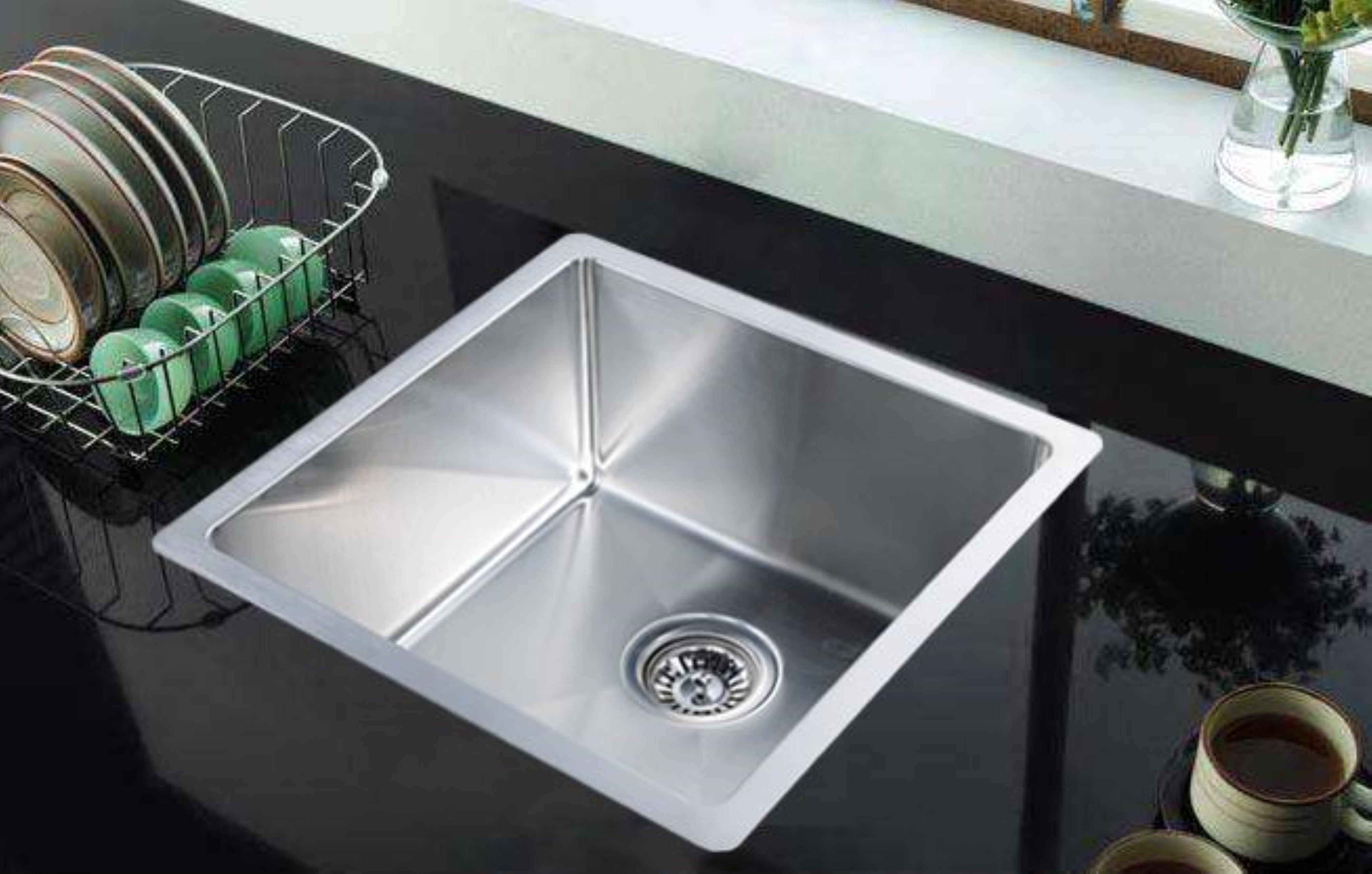 POSEIDON HANDMADE STAINLESS STEEL KITCHEN SINK 450MM