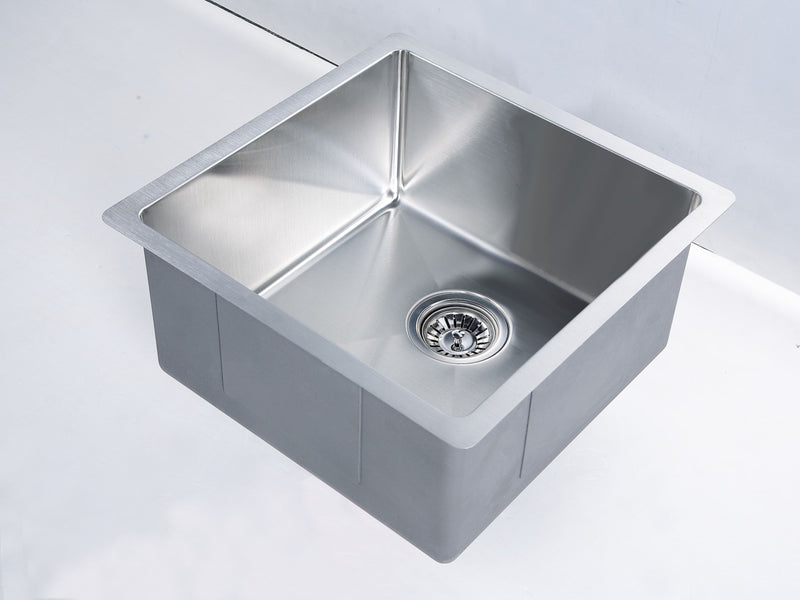 POSEIDON HANDMADE STAINLESS STEEL KITCHEN SINK